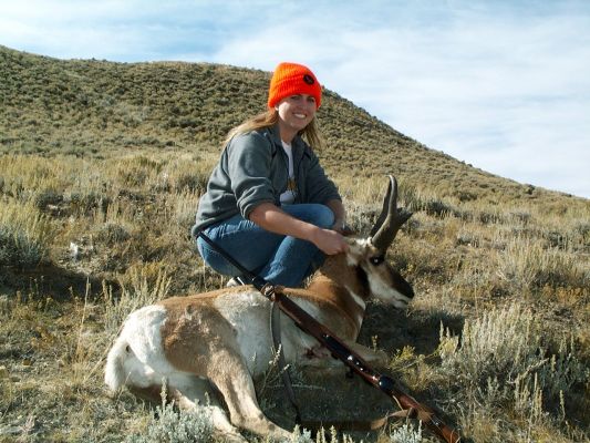 Wifes 2005 Wyoming Pronghorn
