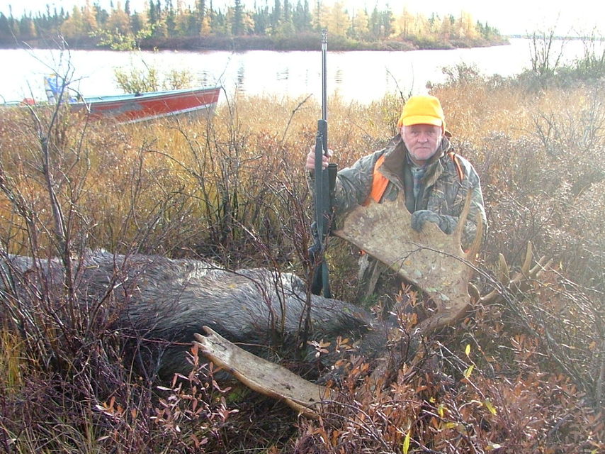 Click to view full size image
 ============== 
2007 Manitoba B&C Moose
Moose taken at Monroe Lake Lodge in 2007
